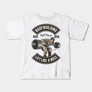 Lift like a Boss Kids T-Shirt